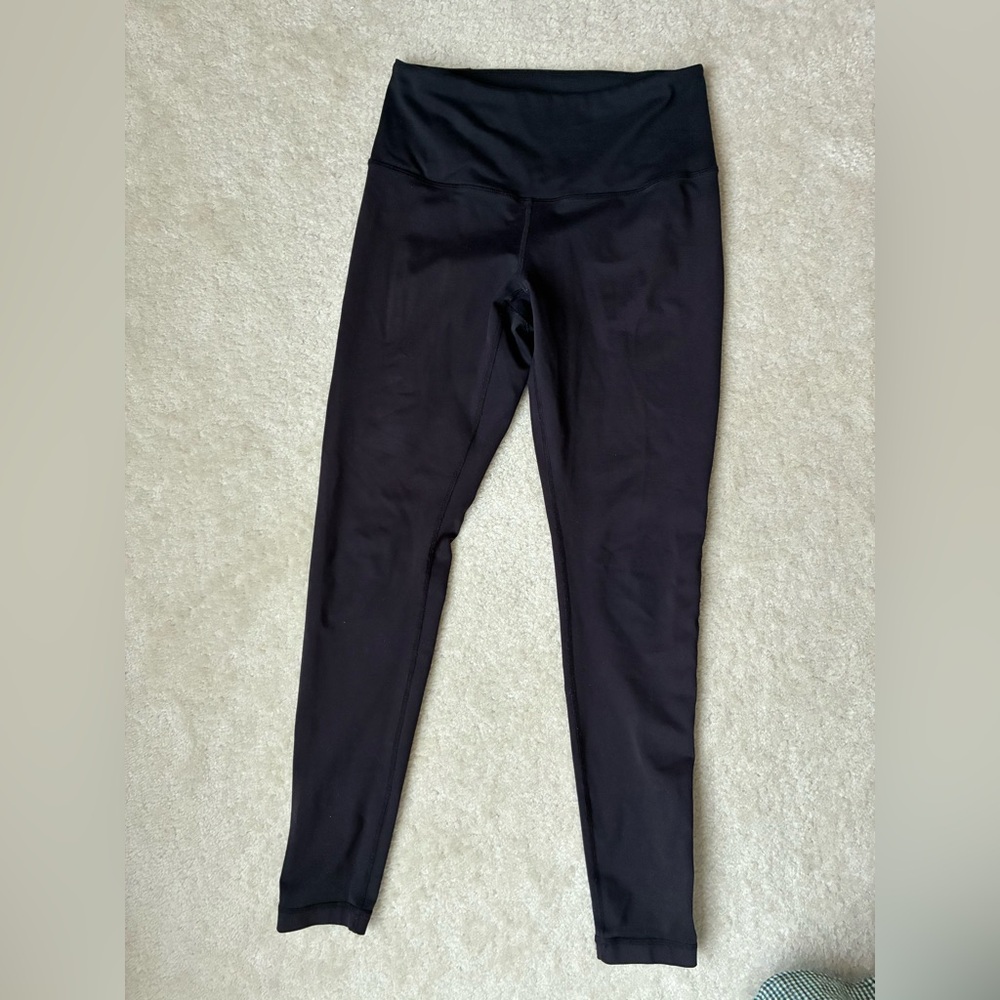 Black High-Waisted Athletic Leggings